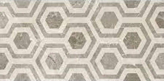 Фаянс 30x60 IMPERIAL GREY HEXAGON DECOFON