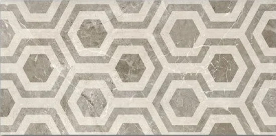 Фаянс 30x60 IMPERIAL GREY HEXAGON DECOFON