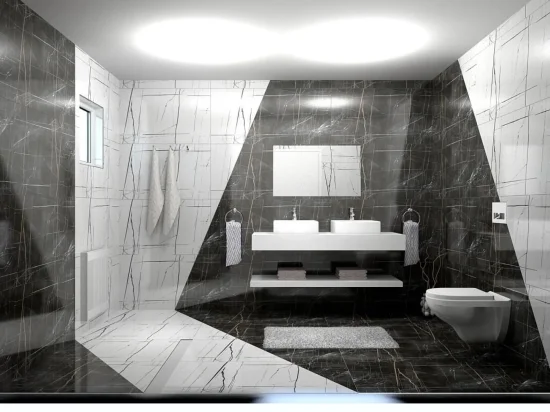 Фаянс 30x75 PONTE BLACK