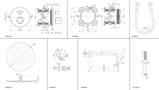 CTHERM T100 промо комплект за вграждане