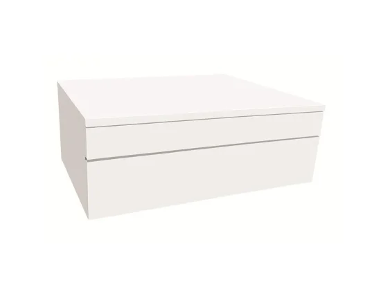 Плот за баня 6020 - 60 x 46 x 8+12 cm, бял