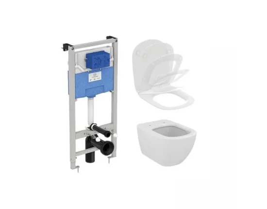 WC комплект за вграждане TESI AquaBlade - R020467 + T007901 + T352701